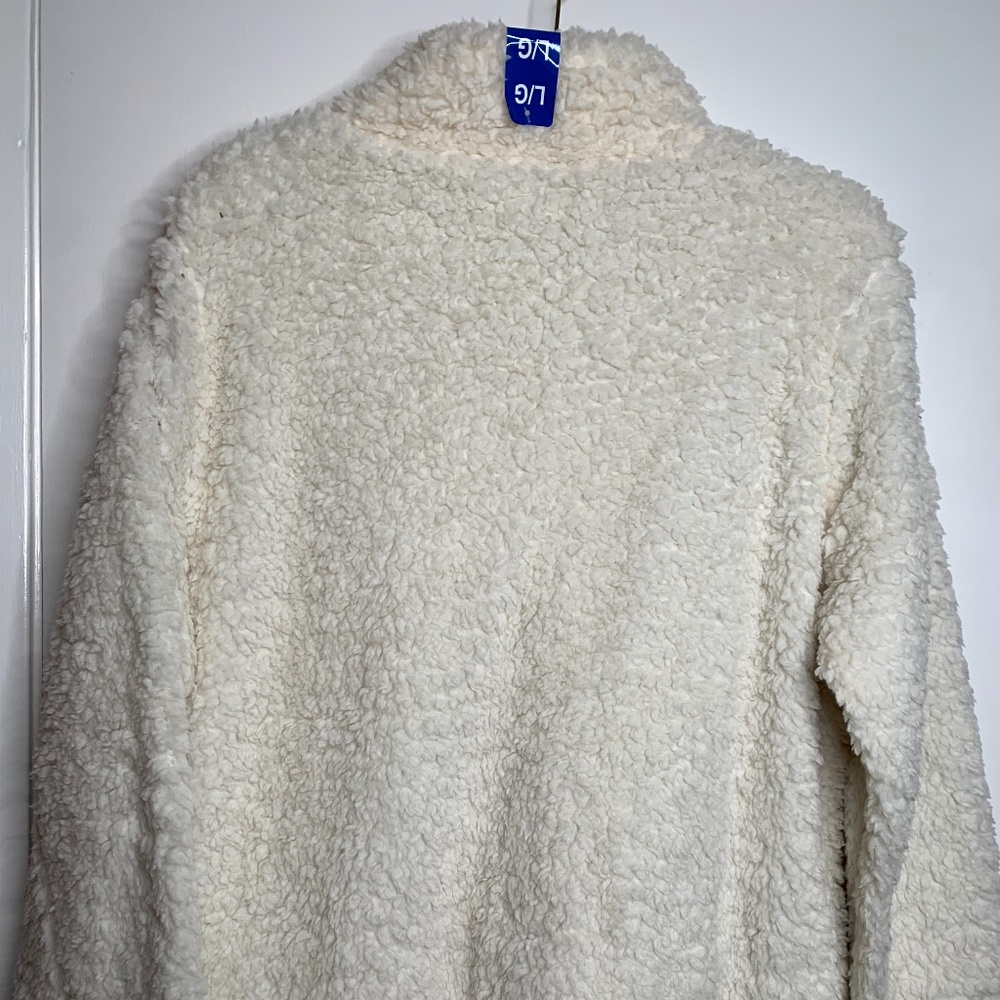 Weatherproof Vintage Ladies 1/4 Zip Sherpa Pullover - Picture 4 of 7